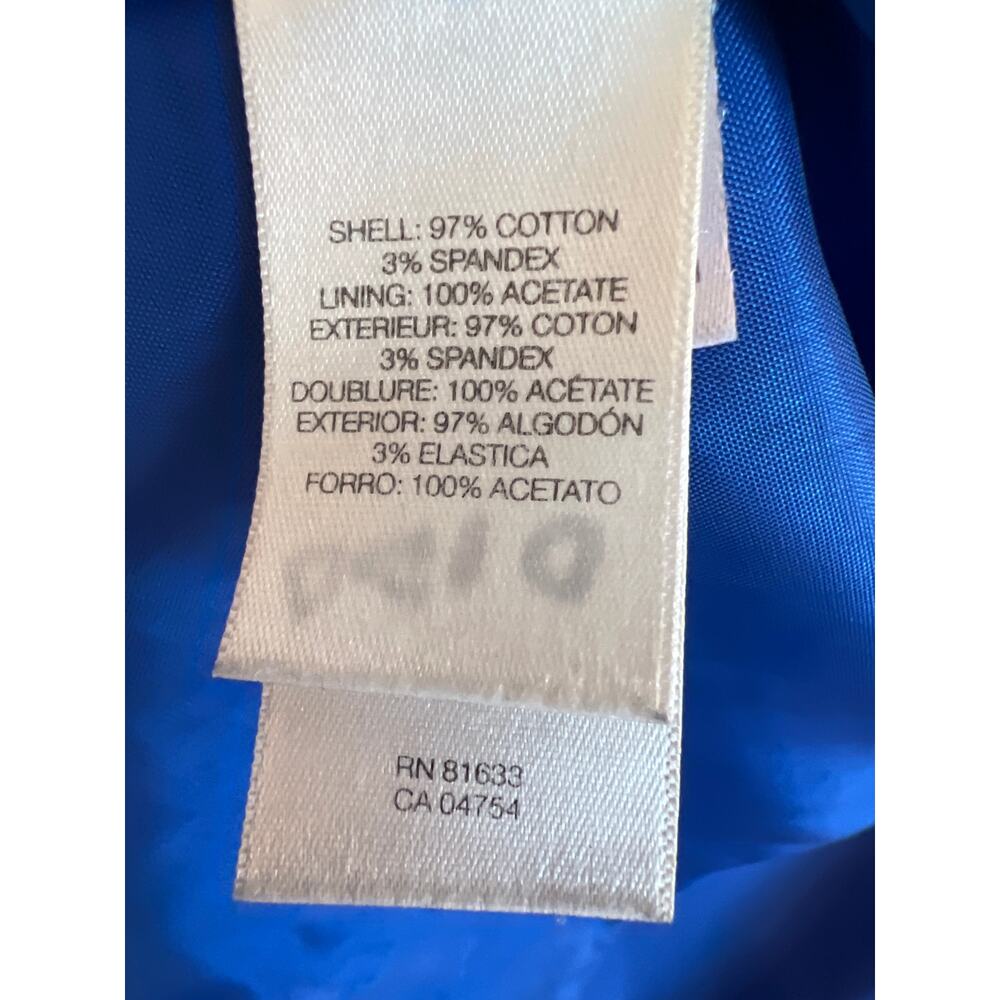 Kenneth Cole Reaction Womens Belted Rain Trench Coat Blue Size Small - Picture 10 of 15